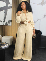 Azure Allure Two-Piece - S, Beige image