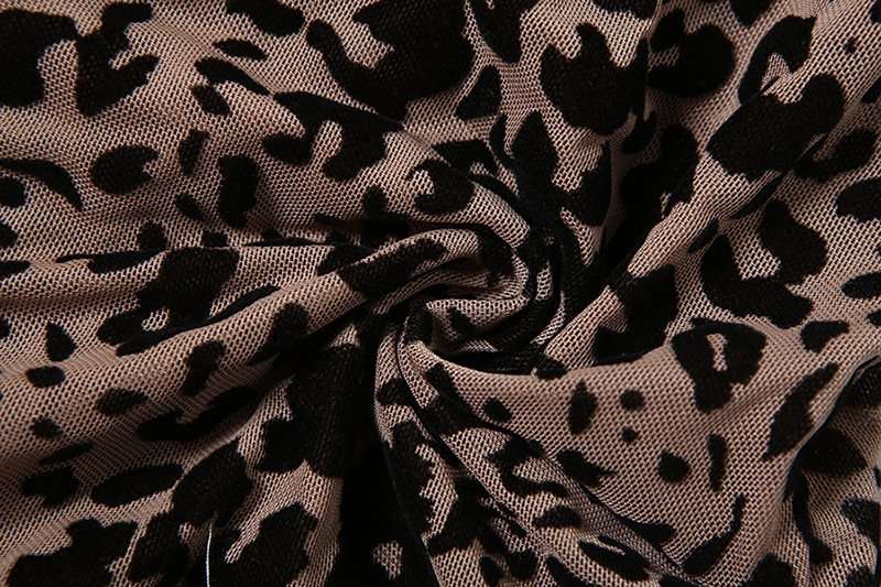 Leopard Print Cut-Out Romper image 6