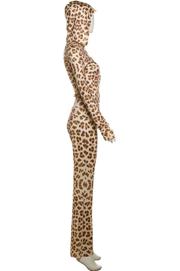 Wild Glam Hoodie and Pants Set image 4