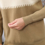 Half Turtleneck Sweater Pullover Top Long Pants  Set image 6