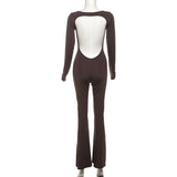 Backless Split Hem Jumpsuit image 6