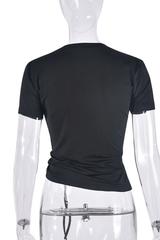 HeartGlimmer Cutout Tee image 5