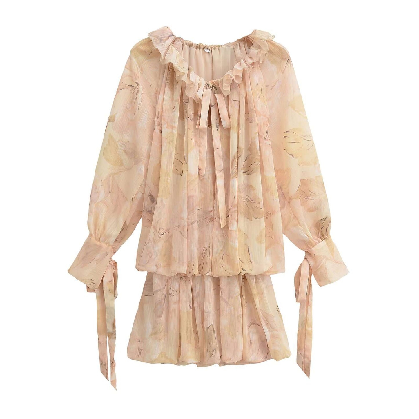 Elegant Floral Print Dress image 6