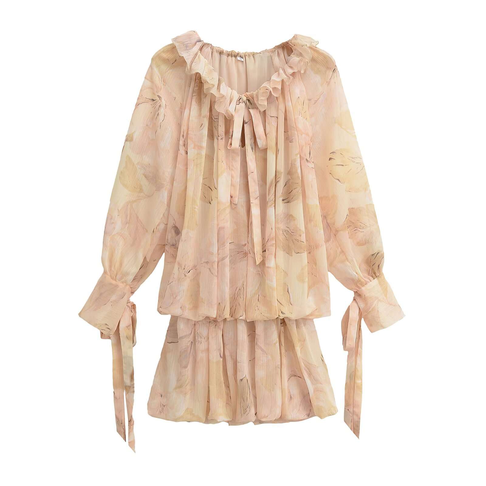 Elegant Floral Print Dress image 6