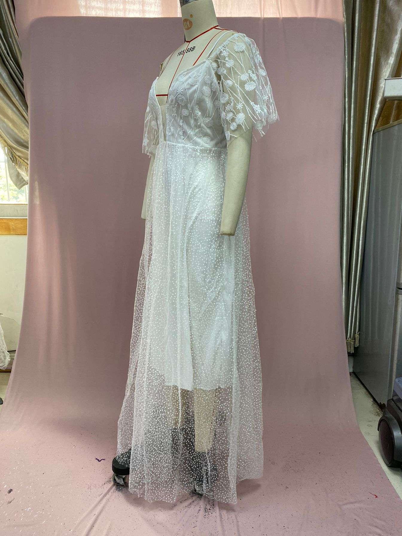 Off-Shoulder Evening Gown Prom Dress image 3