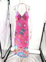 Maxi Dress with Spiritual Motifs image 4