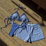 Chic Striped Beach Set image 5