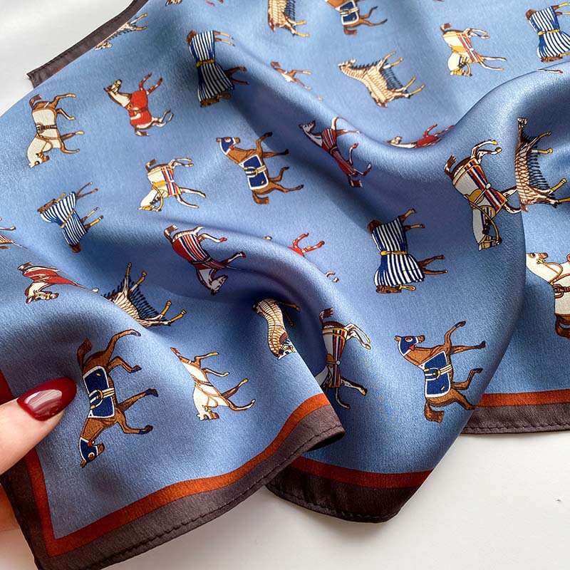 Luxury Scarf Hijab Fashion Print Bandana image 10