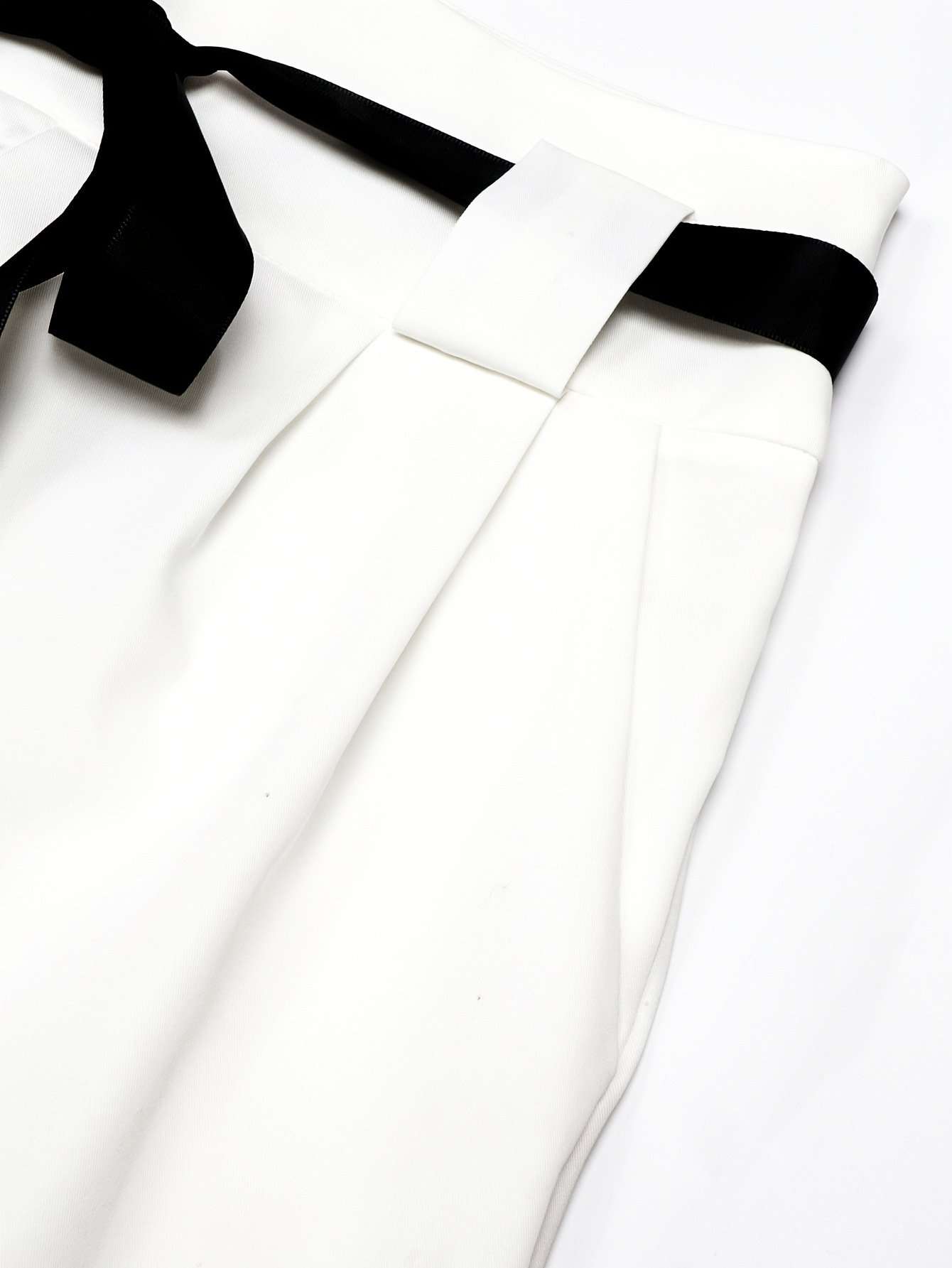 Wide-Leg Trousers with Belt image 2