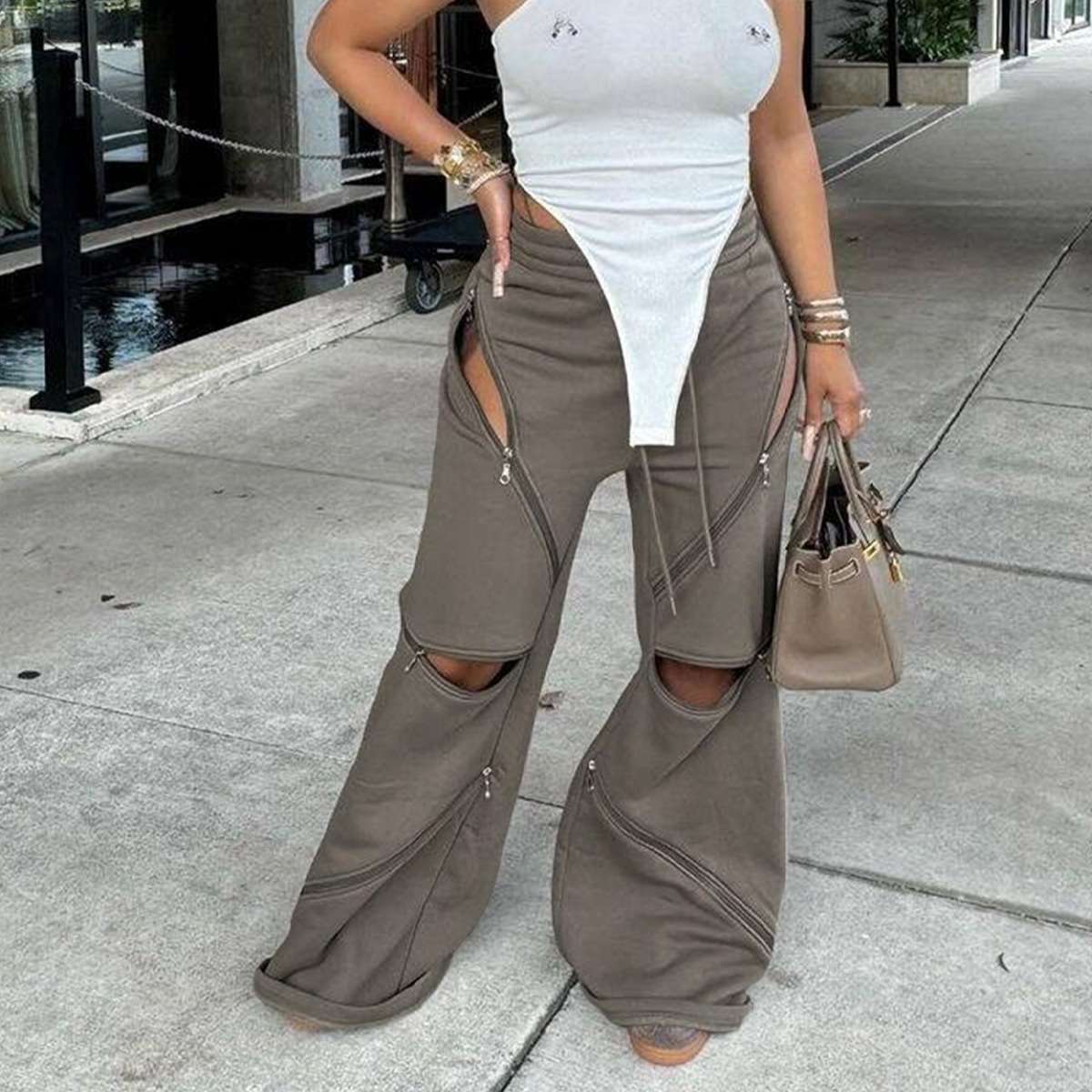 Zip It Up sweatpants image 2