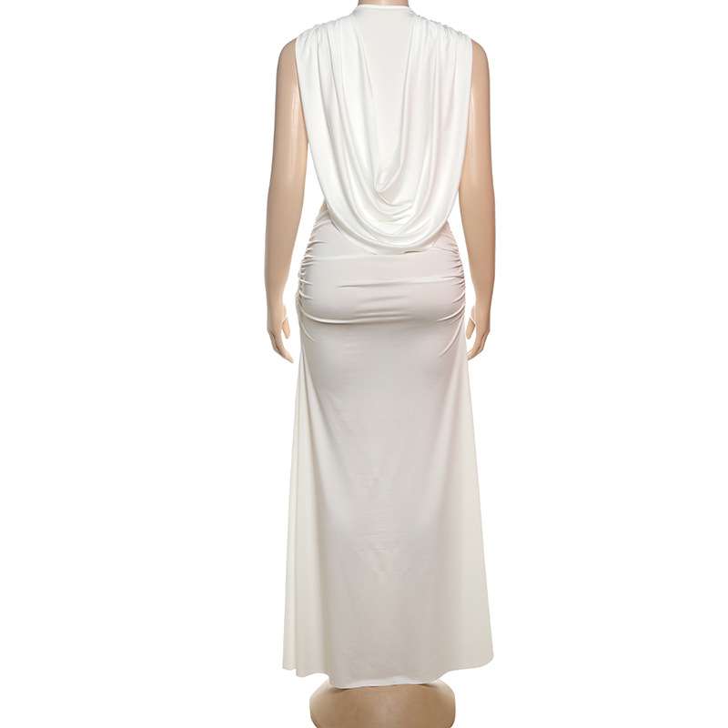Elegant Draped Maxi Dress image 7