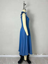 Elegant Button-Down Midi Dress image 6