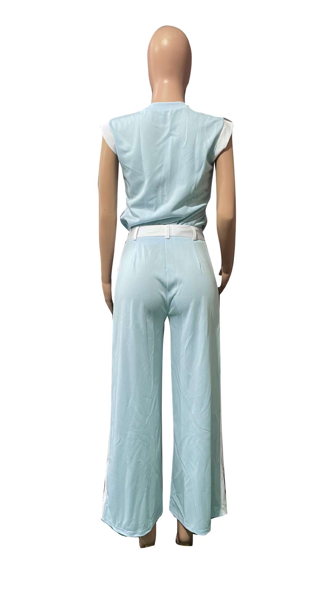 Jumpsuit with Wide-Leg Pants image 3
