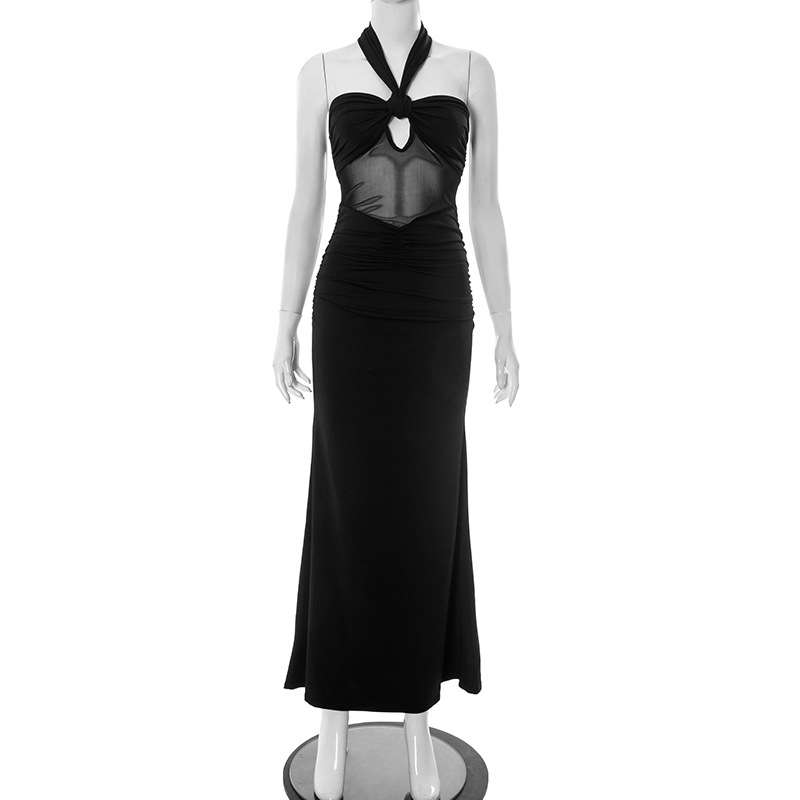 Cut-Out Halter Maxi Dress image 4