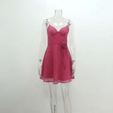 Spaghetti Strap Dress with Ruffle Hem image 5