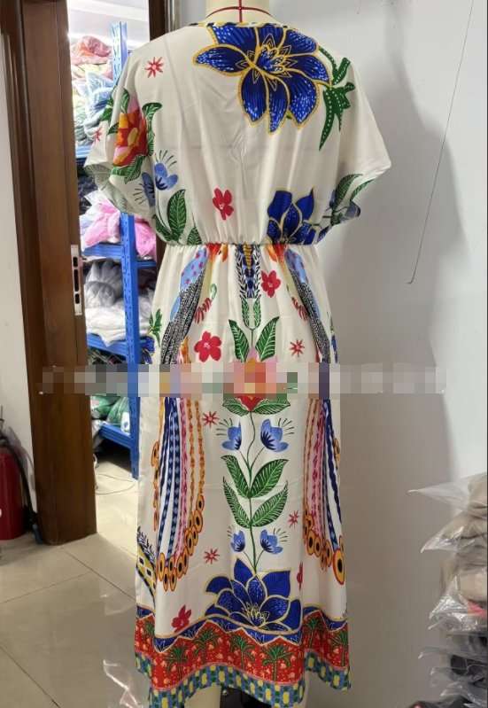 Floral Print Maxi Dress image 4