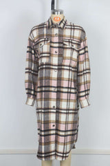 Casual Checkered Club Shacket image 4