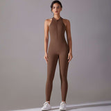 Slim Fit Sleeveless Sports Jumpsuit image 0