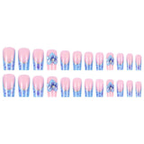 Elegant Nail Art with 3D Floral Design image 4