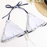 Printed Sexy Halter 2 Pieces Swimsuit image 3