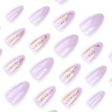 Holographic Butterfly Gel Nail Art image 2