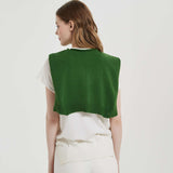 Solid Korean Knit Shawl Autumn Winter image 10