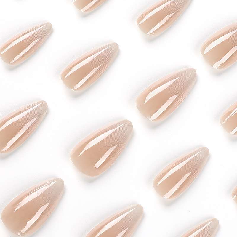 Ombre Almond-Shaped Acrylic Nails image 4