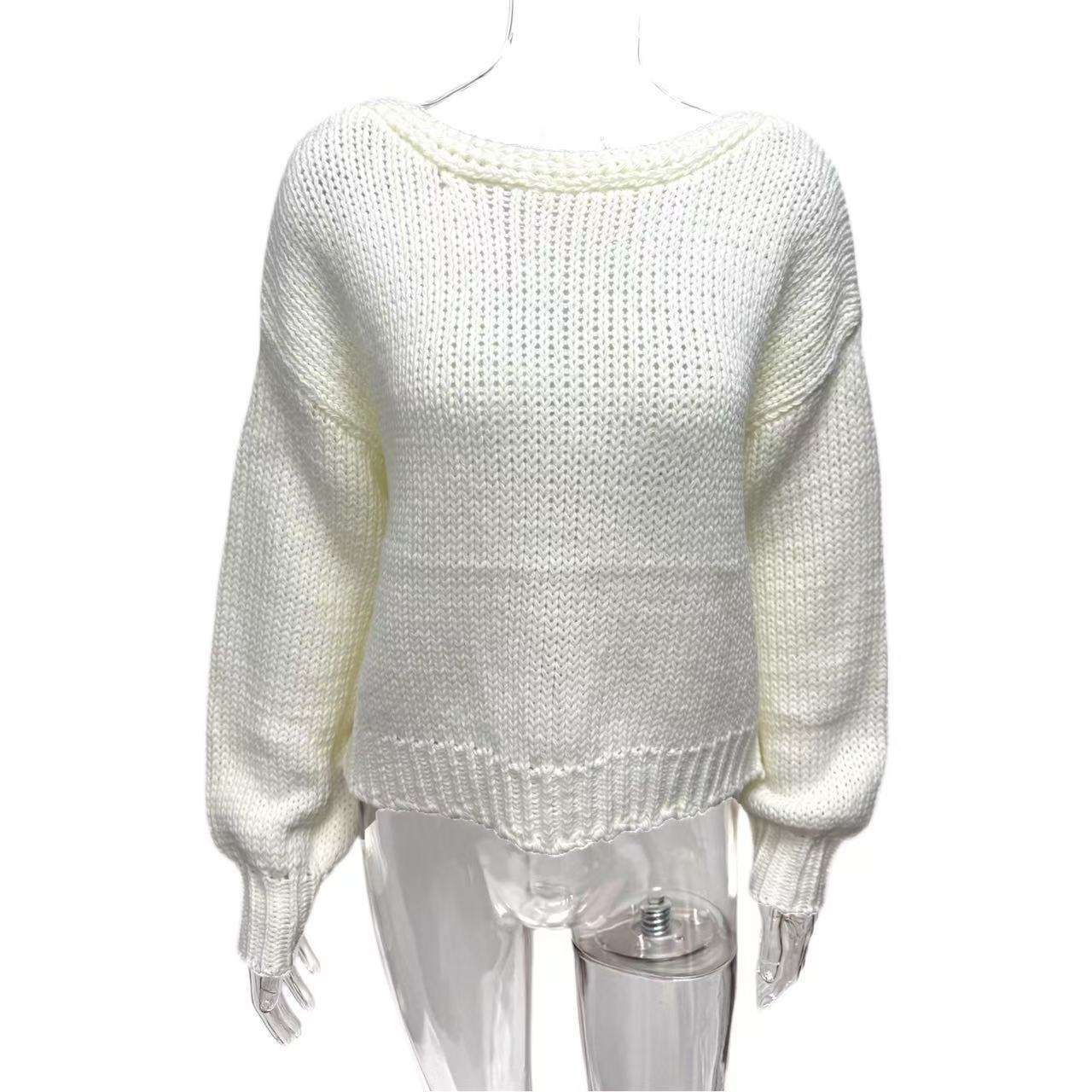 Cozy Beige Oversized Sweater image 3