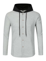 Slim Fit Waffle Hoodie & Cardigan Tracksuit image 5