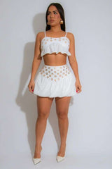 Eyelet Two-Piece Set image 0