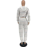 Casual Sweatsuit Long Sleeves Top & Pant Set image 5