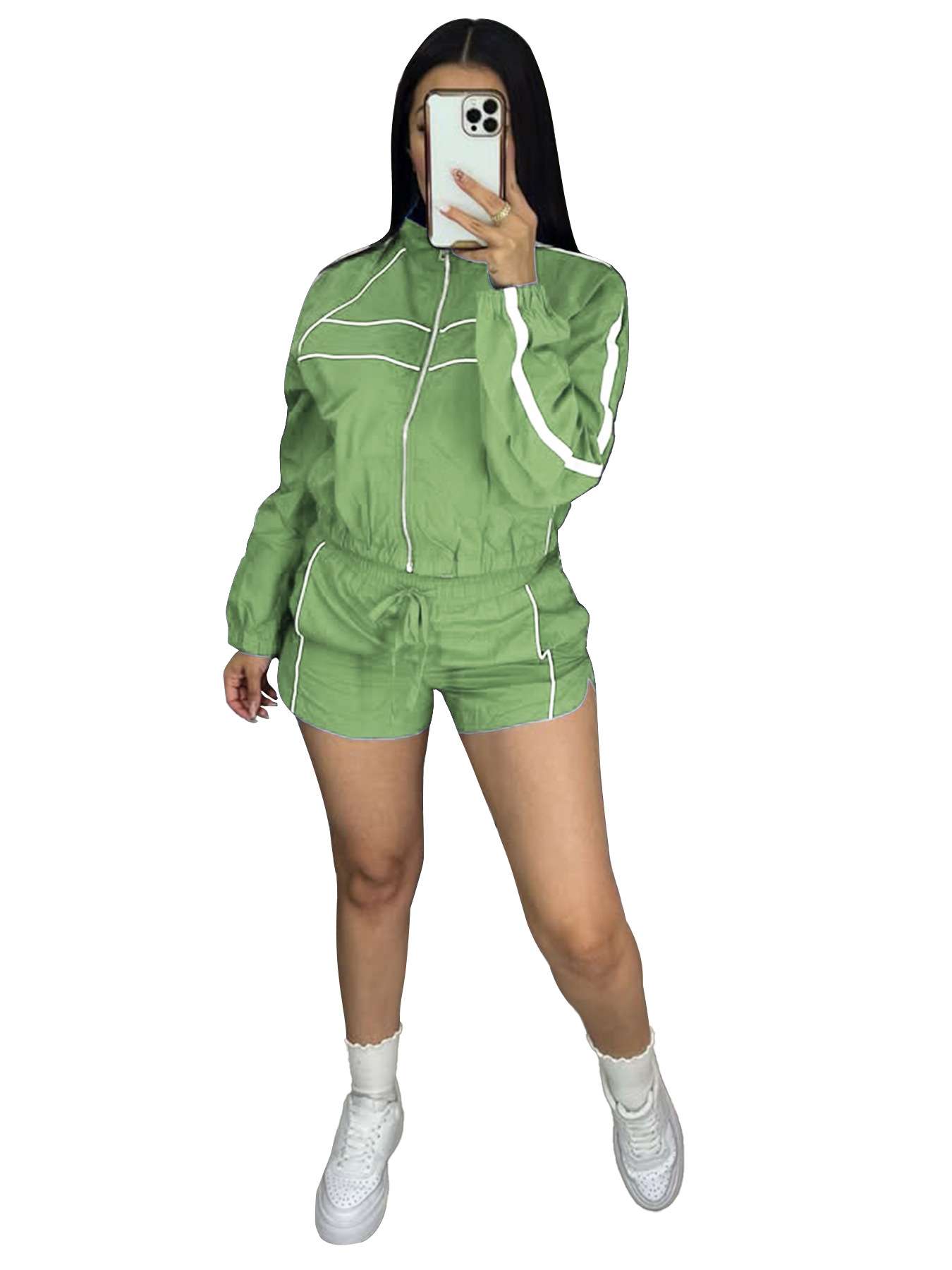 Casual Sportswear Set - L, Green image