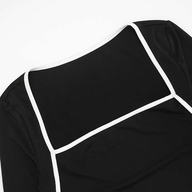 Long Sleeve Crop Top & High-Waist Pant image 5