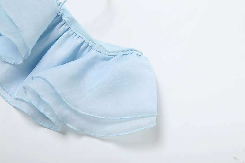 Ruffled Off-Shoulder Crop Top image 8