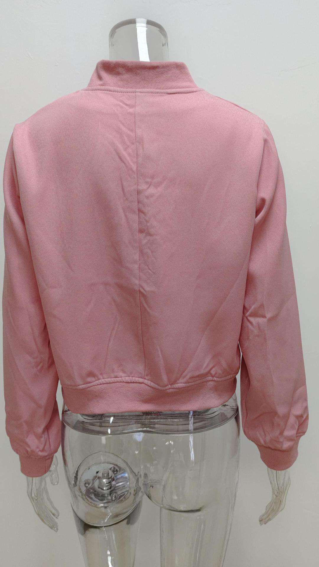 Casual Stand-Collar Button Jacket image 3