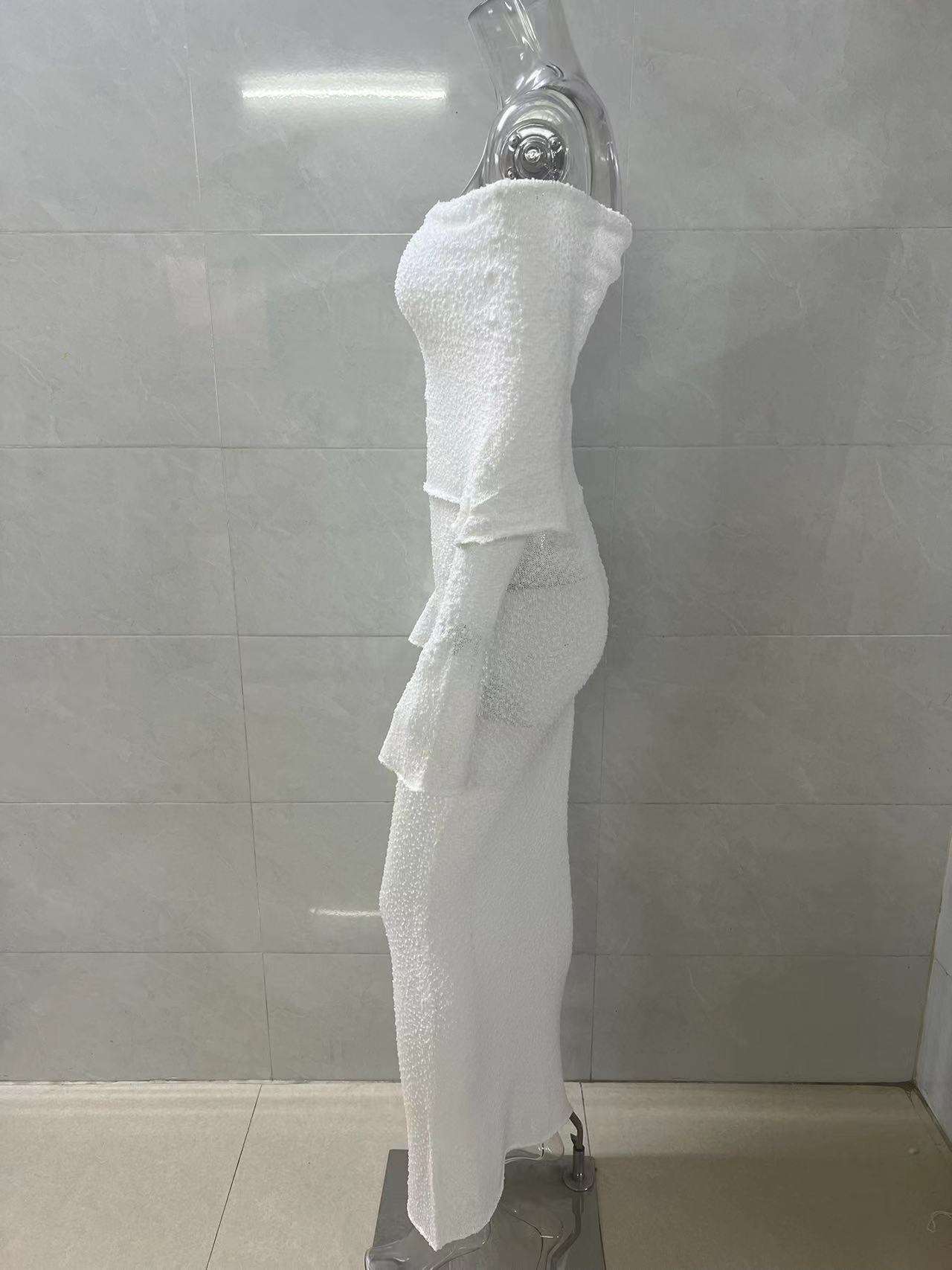 Off Shoulder Long Sleeve Dress image 5