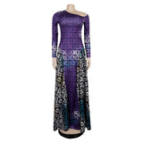 Floral Off-Shoulder Evening Dress image 5