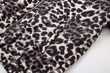 Stylish Leopard Print Bomber Jacket image 4