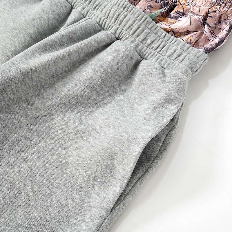 Baggy Sweatpant Casual High Double Waist Printed Boxer Sweatpants image 6