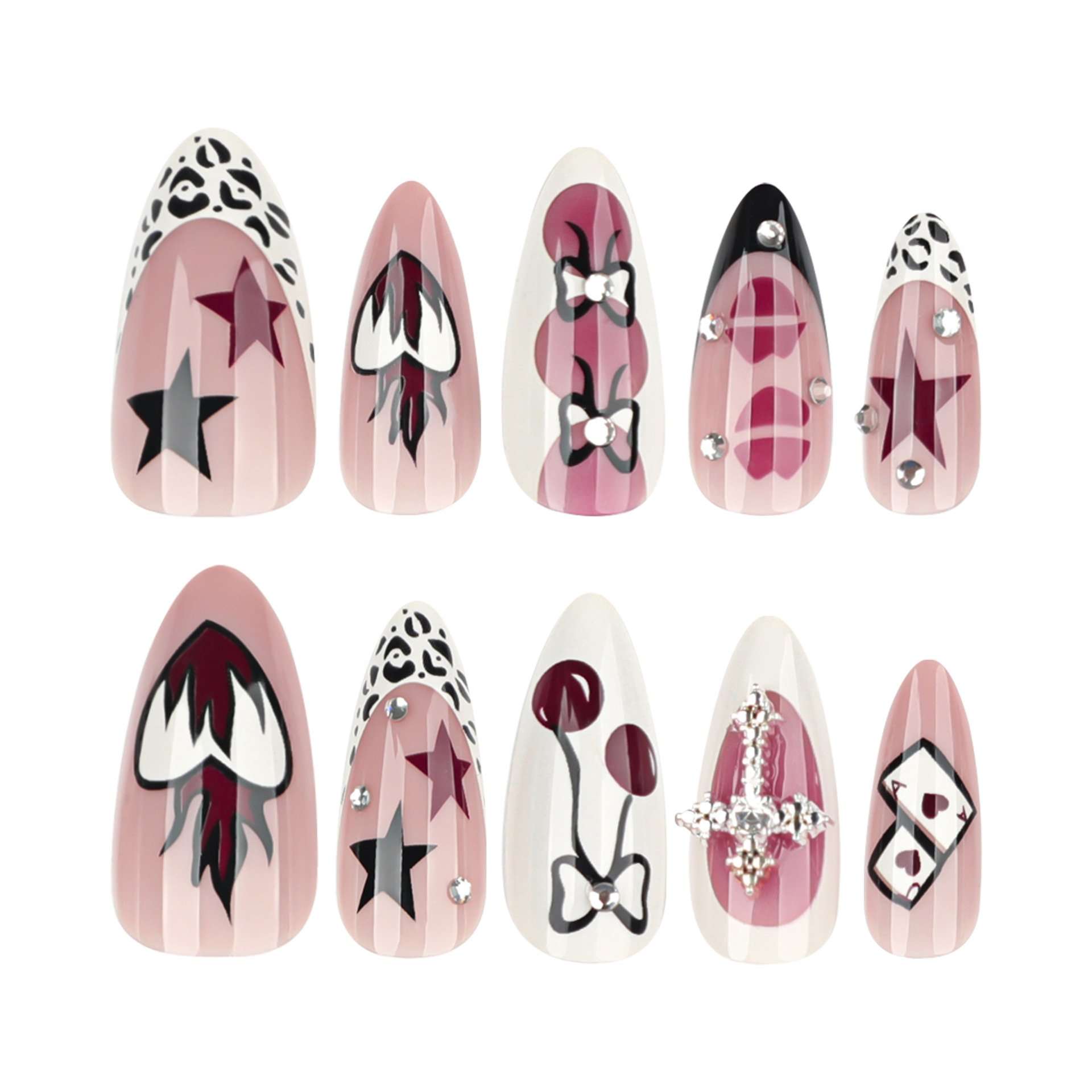 Festive and Artistic Nail Art image 2