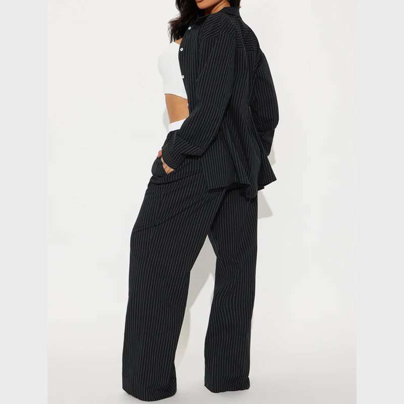 Striped Two Pieces Set image 2