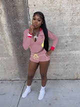 Trendy Athleisure Set with Colorful Accents image 1