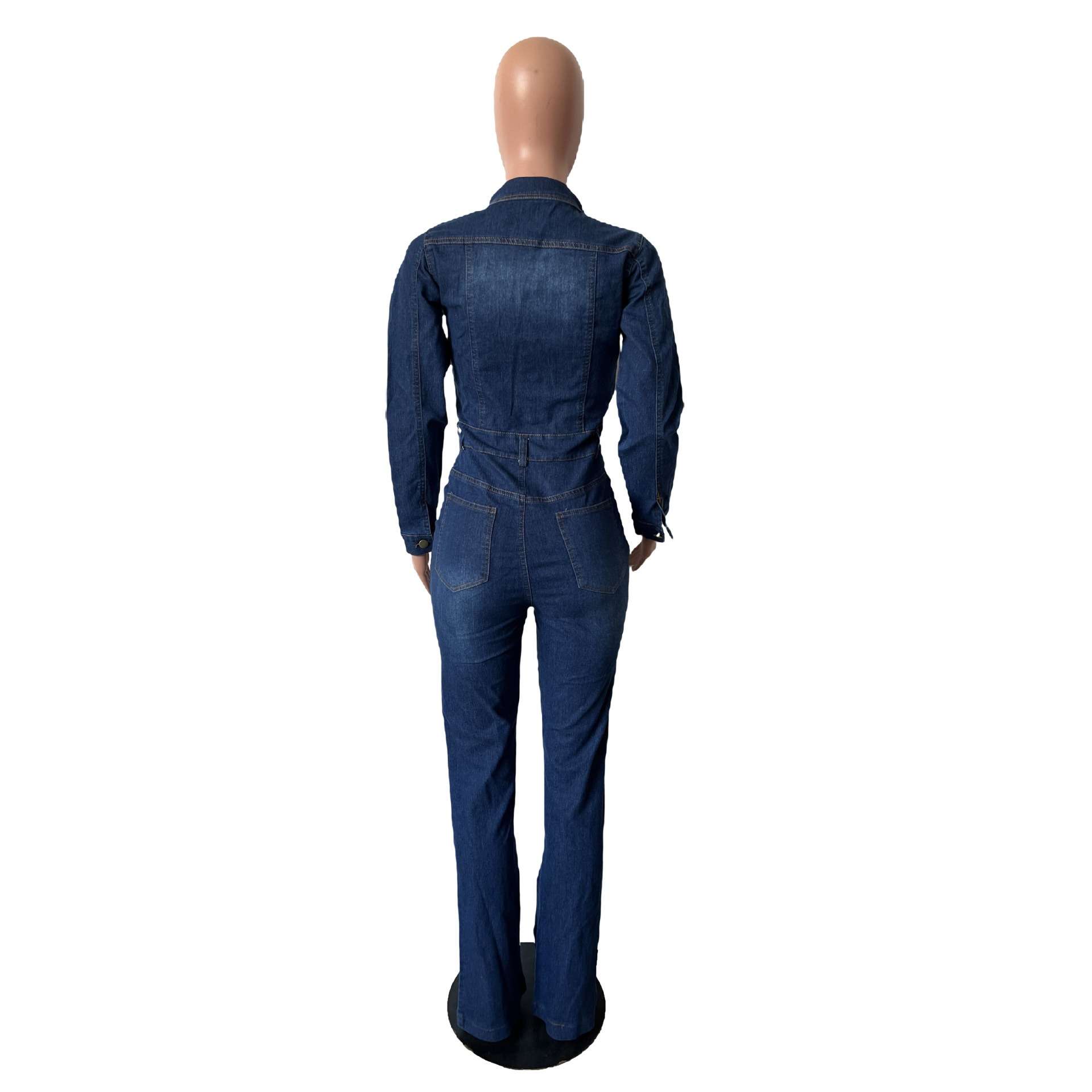 Denim Jumpsuit image 3