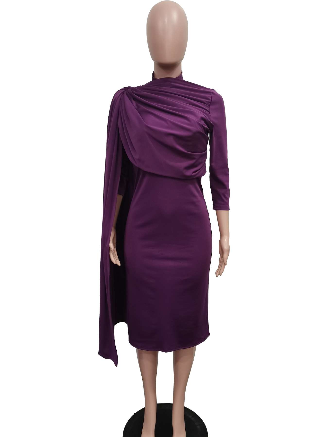 Elegance Enwrapped Midi Dress image 2