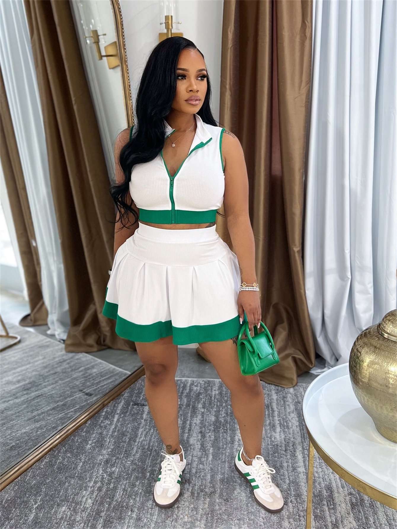 Two-Piece Skirt Set image 2