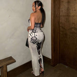 Noir Impressions Maxi Dress image 2