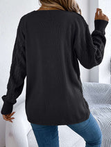 Knit Sweater Cardigan image 6