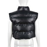 Urban Noir Puffer Vest image 3