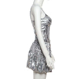 Silver Sequin Two-Piece Set image 4