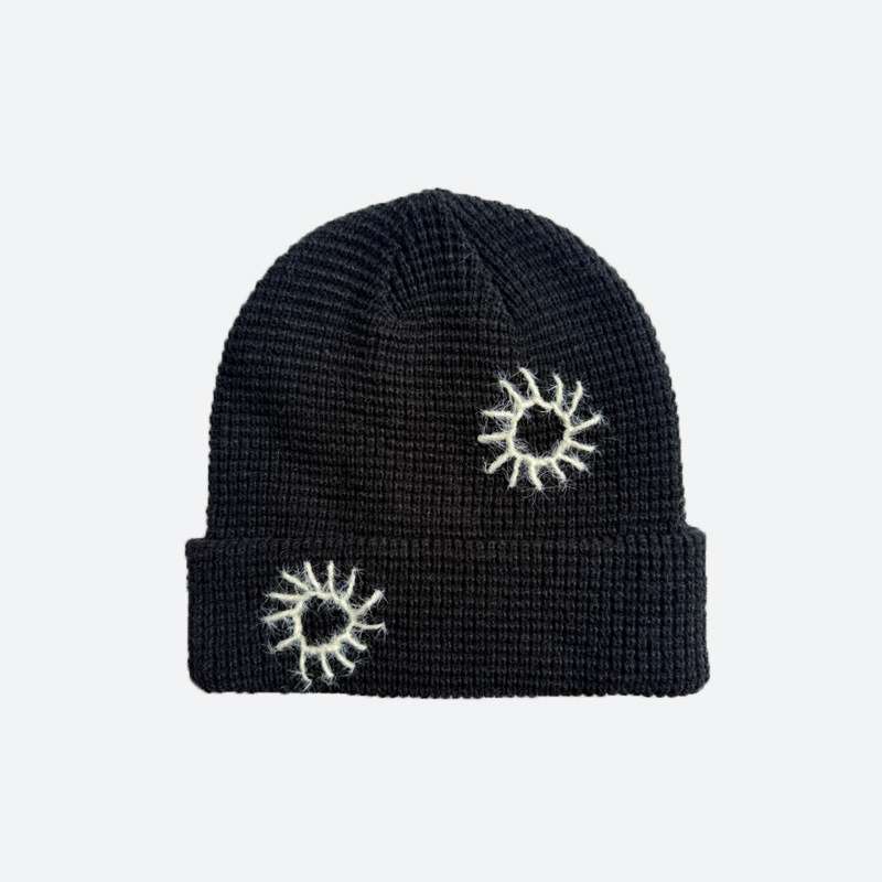 Hand-Knitted Beanie Hat